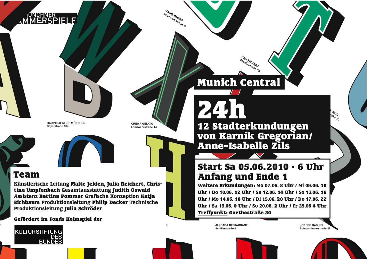 24h @ Münchner Kammerspiele